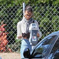 Zoe Saldana seen arriving at an office building in Beverly Hills | Picture 96748